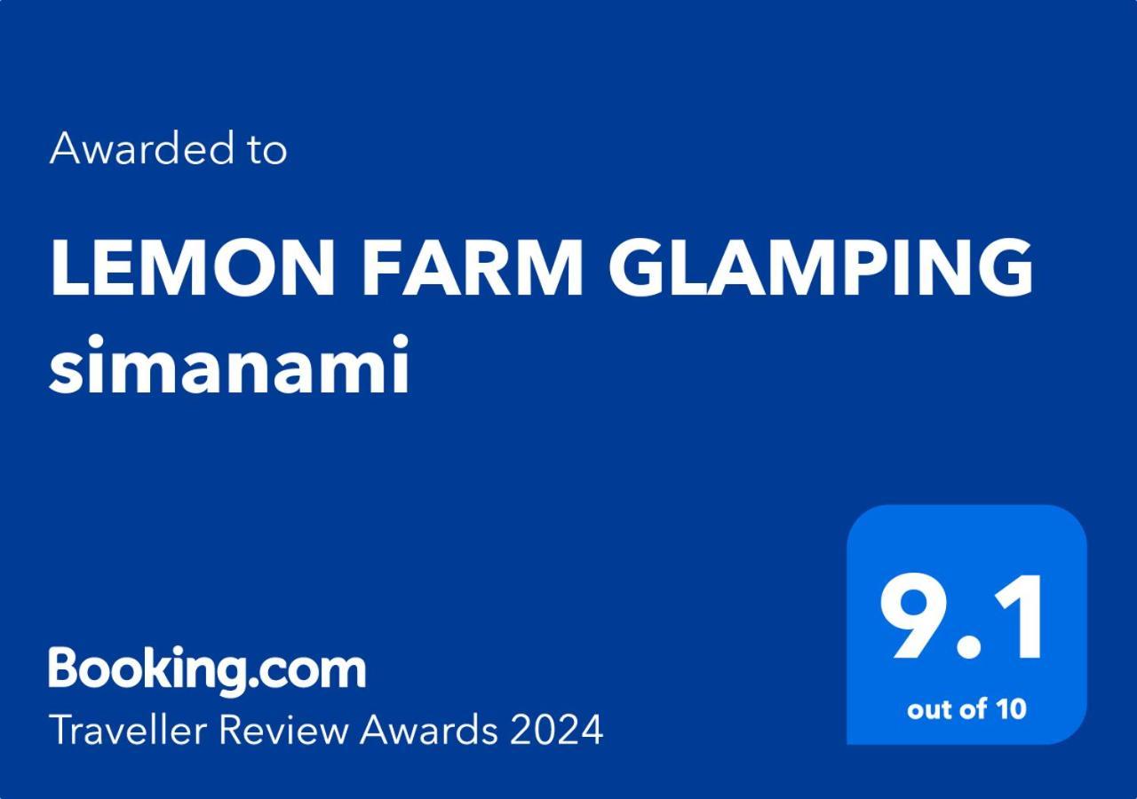 Vila Lemon Farm Glamping Simanami Onomiči Exteriér fotografie